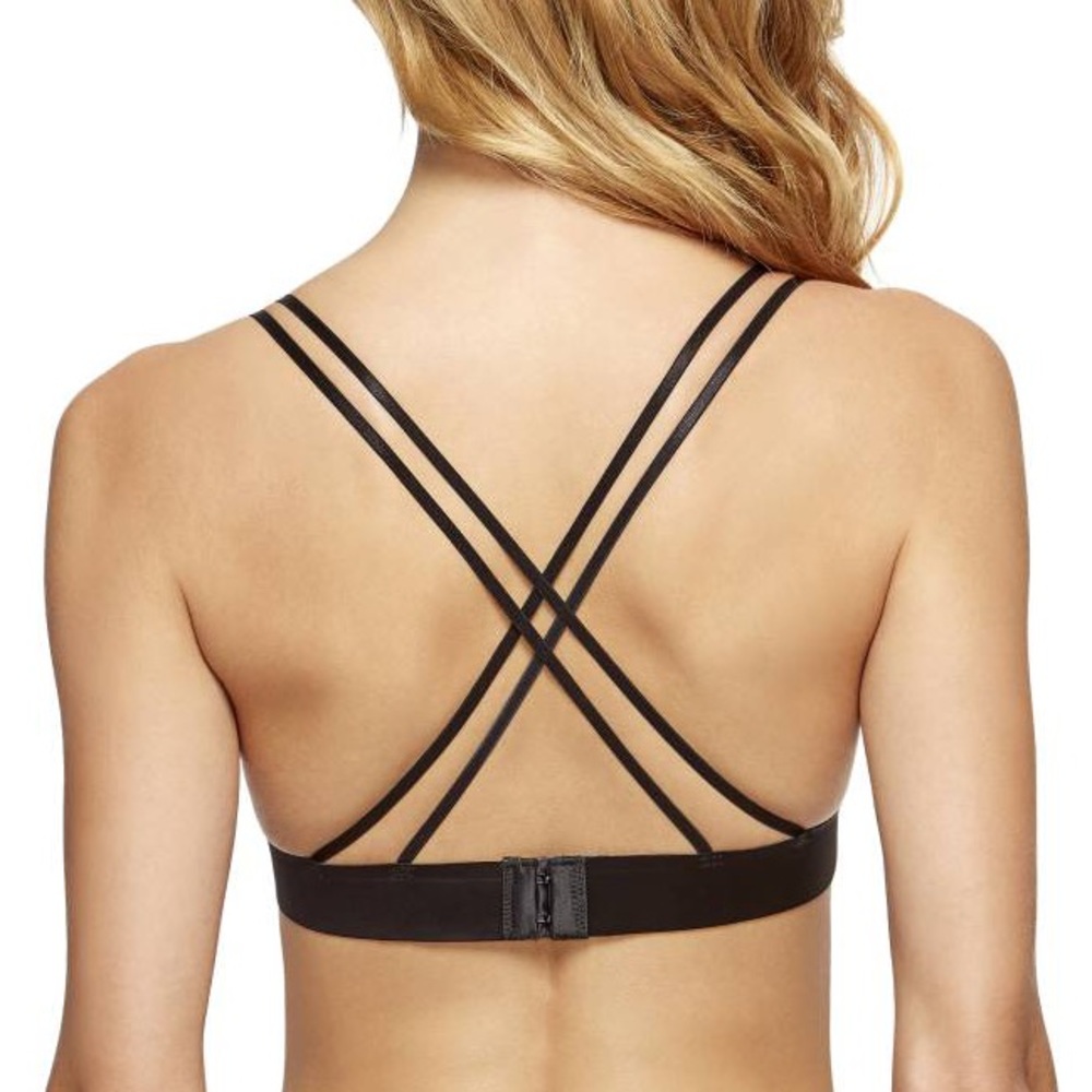 Sam Edelman Black/Gold Dot Bralette - Picture 3 of 7